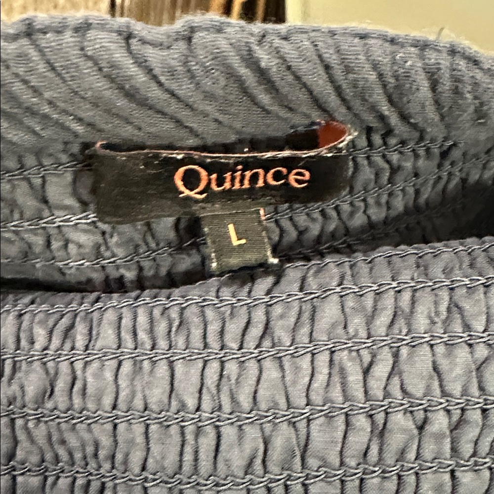 Quince Maxi Dress with Puff Sleeves - Picture 4 of 5
